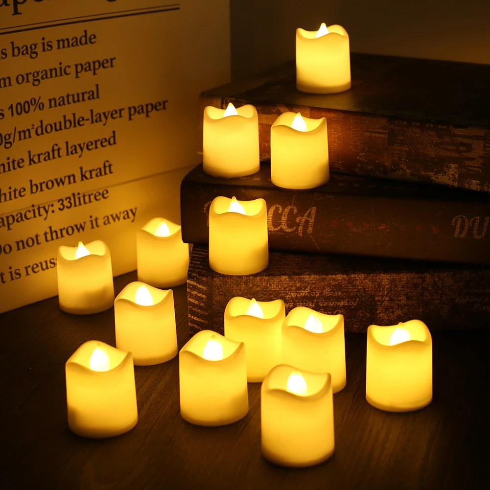 Flameless LED Battery Operated Flickering Candles