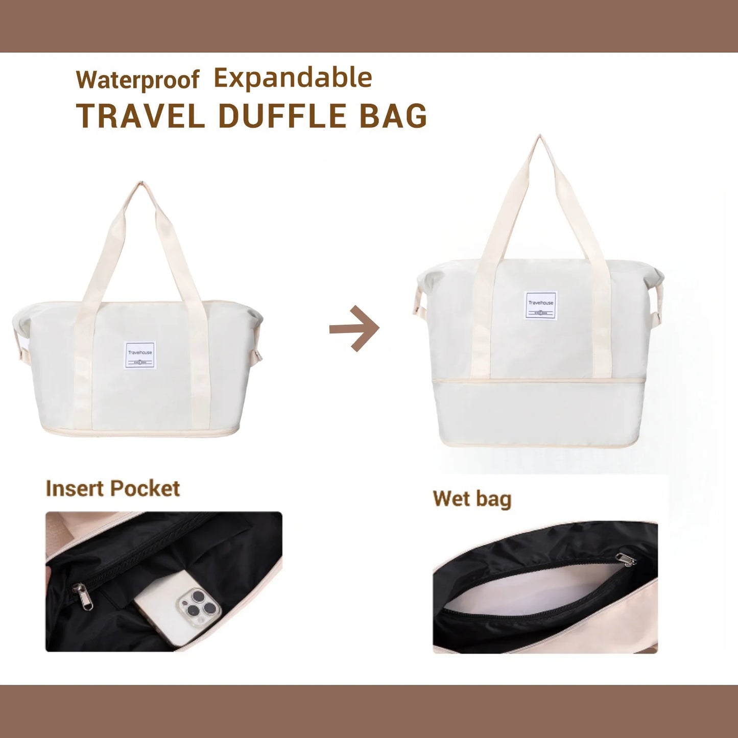 Luggage Set, Double Spinner Wheels, TSA Lock