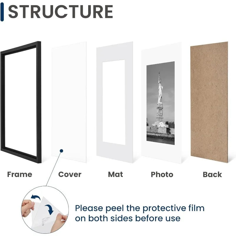 11x17 Picture Frame Black