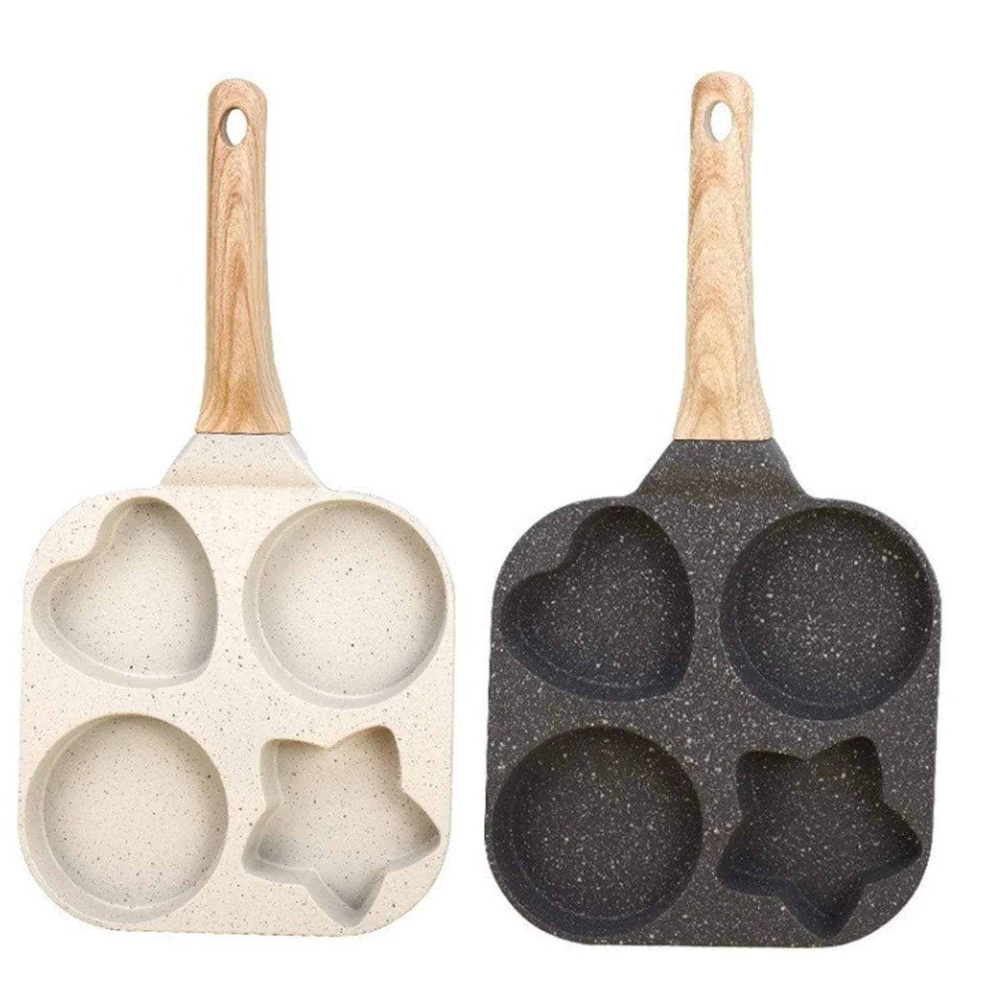 Breakfast Frying Pan, Three Shapes, Nonstick