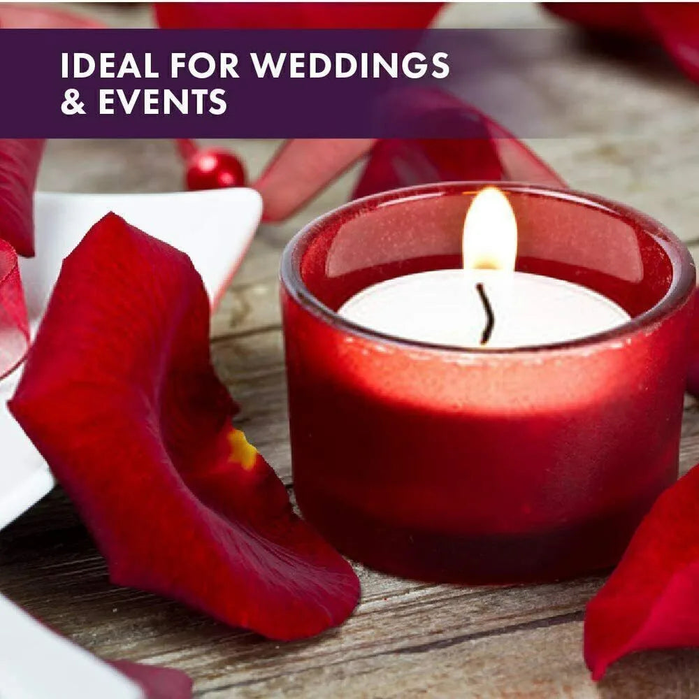 White Unscented Tea Light Candles