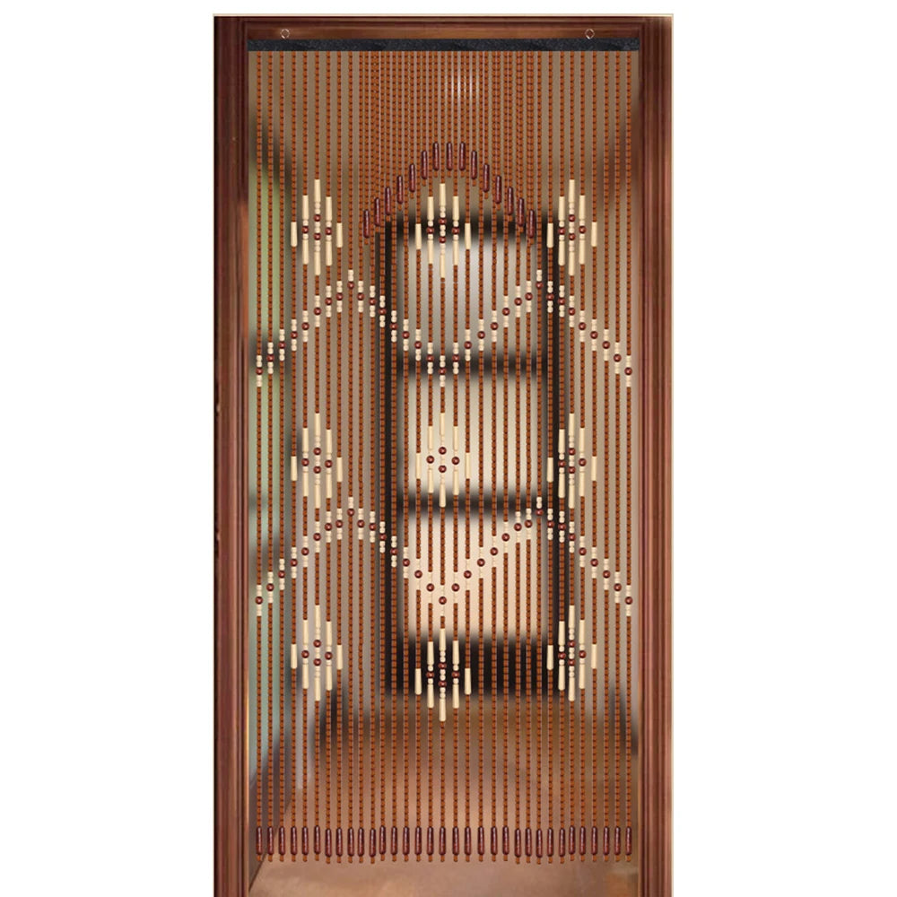 Wooden Bead String Curtain