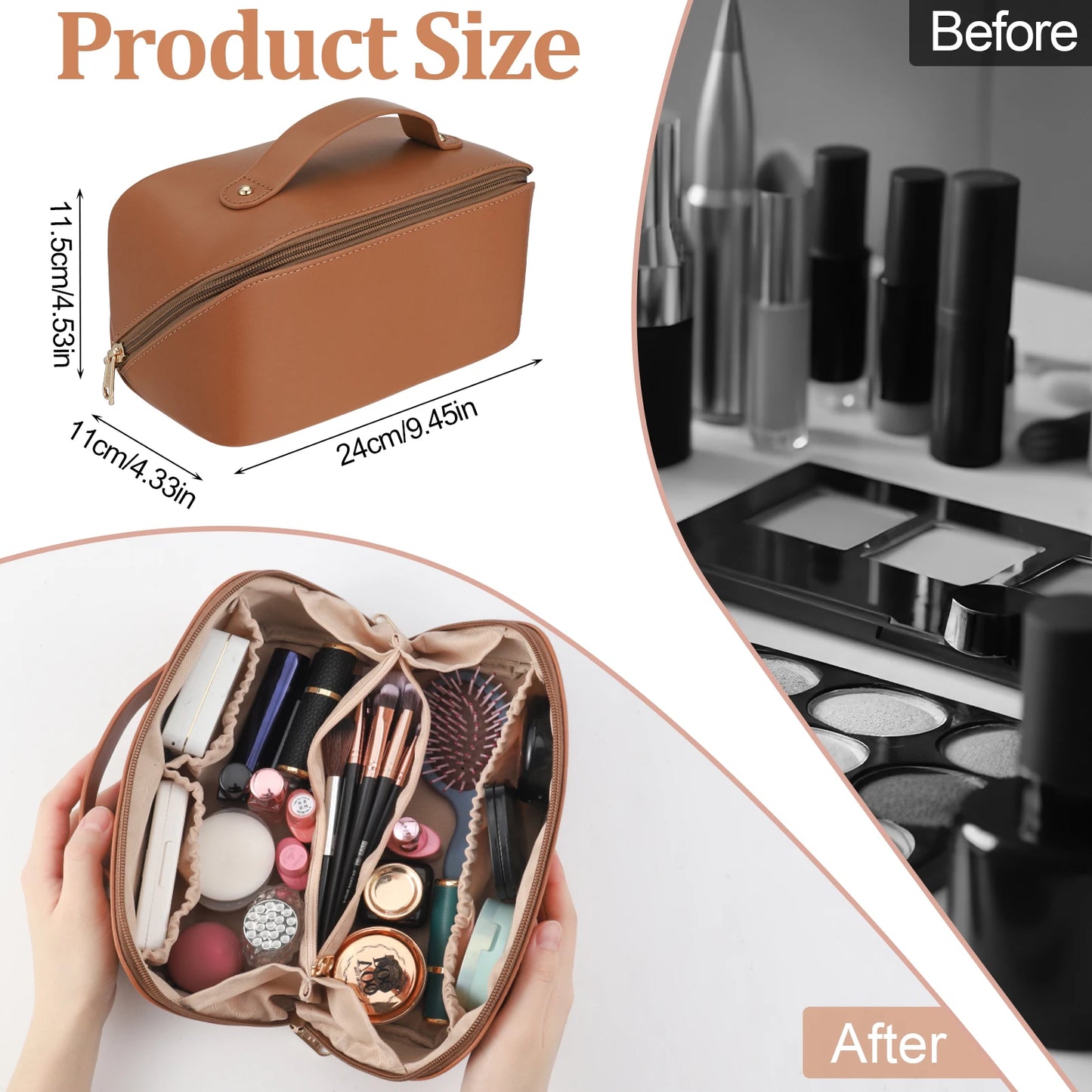 Large Waterproof Toiletry Bag