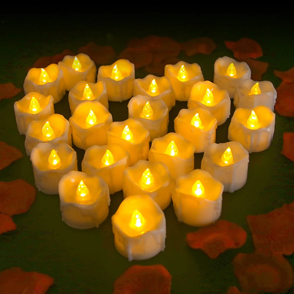 Flameless LED Battery Operated Flickering Candles