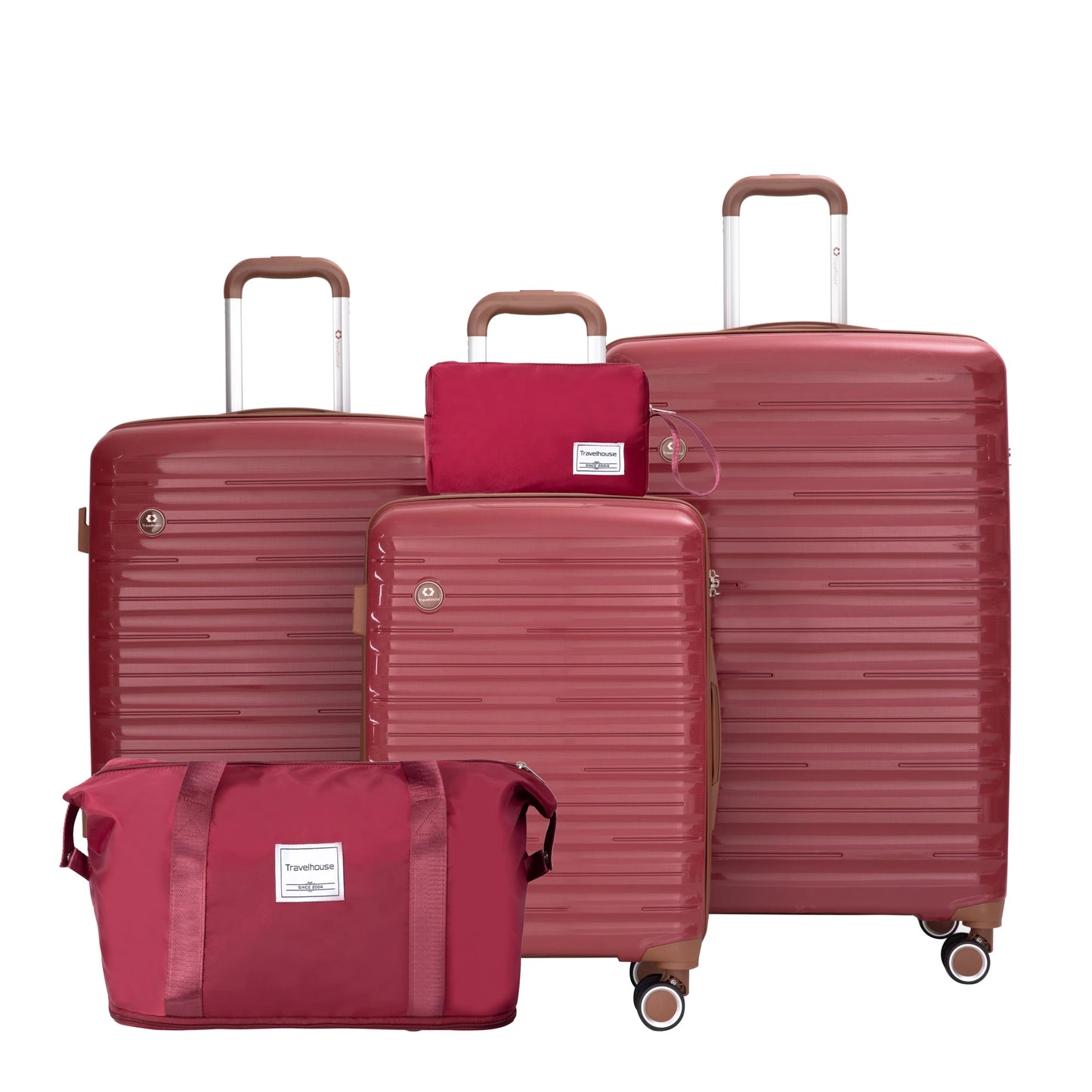 Luggage Set, Double Spinner Wheels, TSA Lock