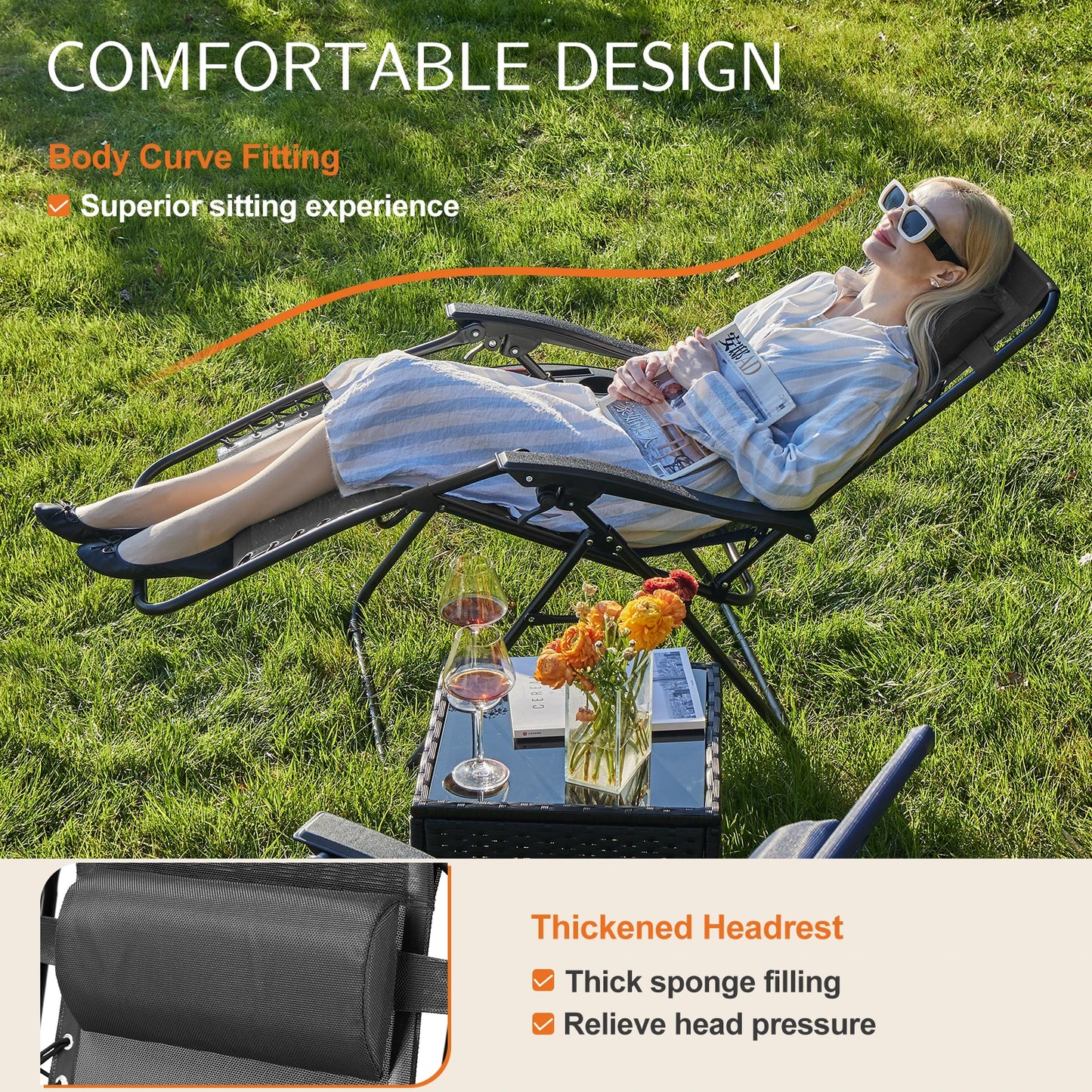 Zero Gravity Lounge Chairs