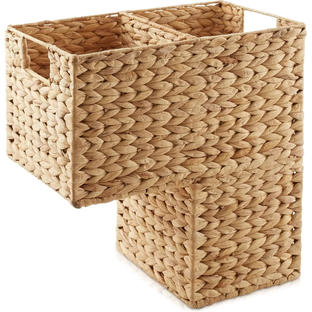 Stair Step Basket with Handles