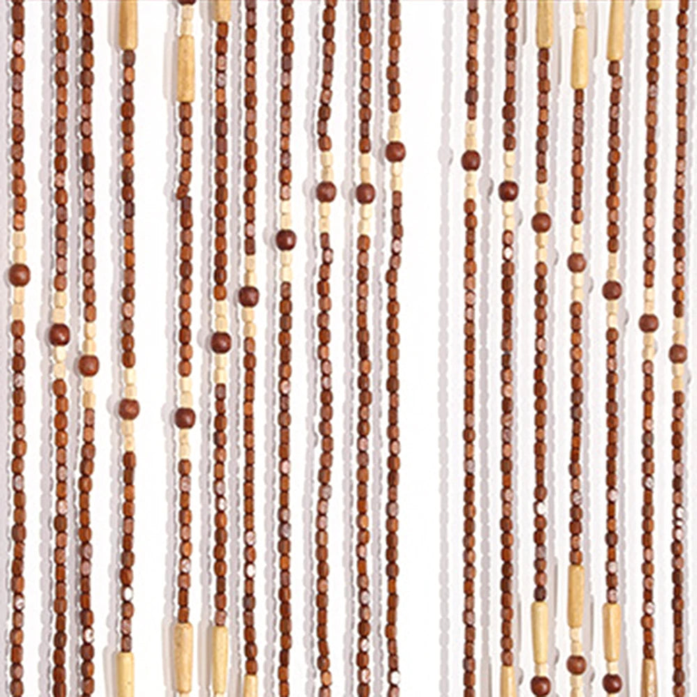 Wooden Bead String Curtain