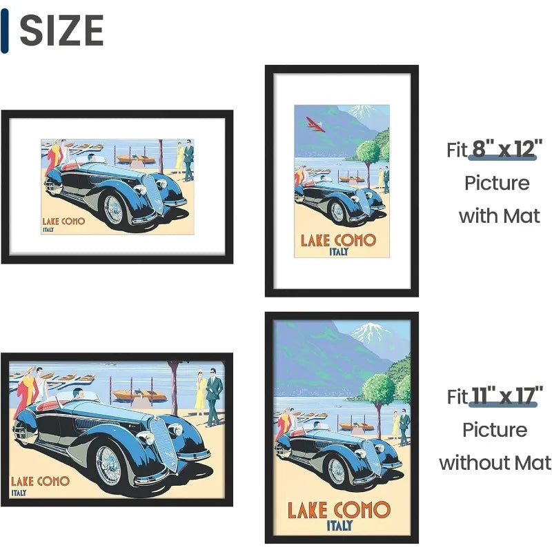 11x17 Picture Frame Black
