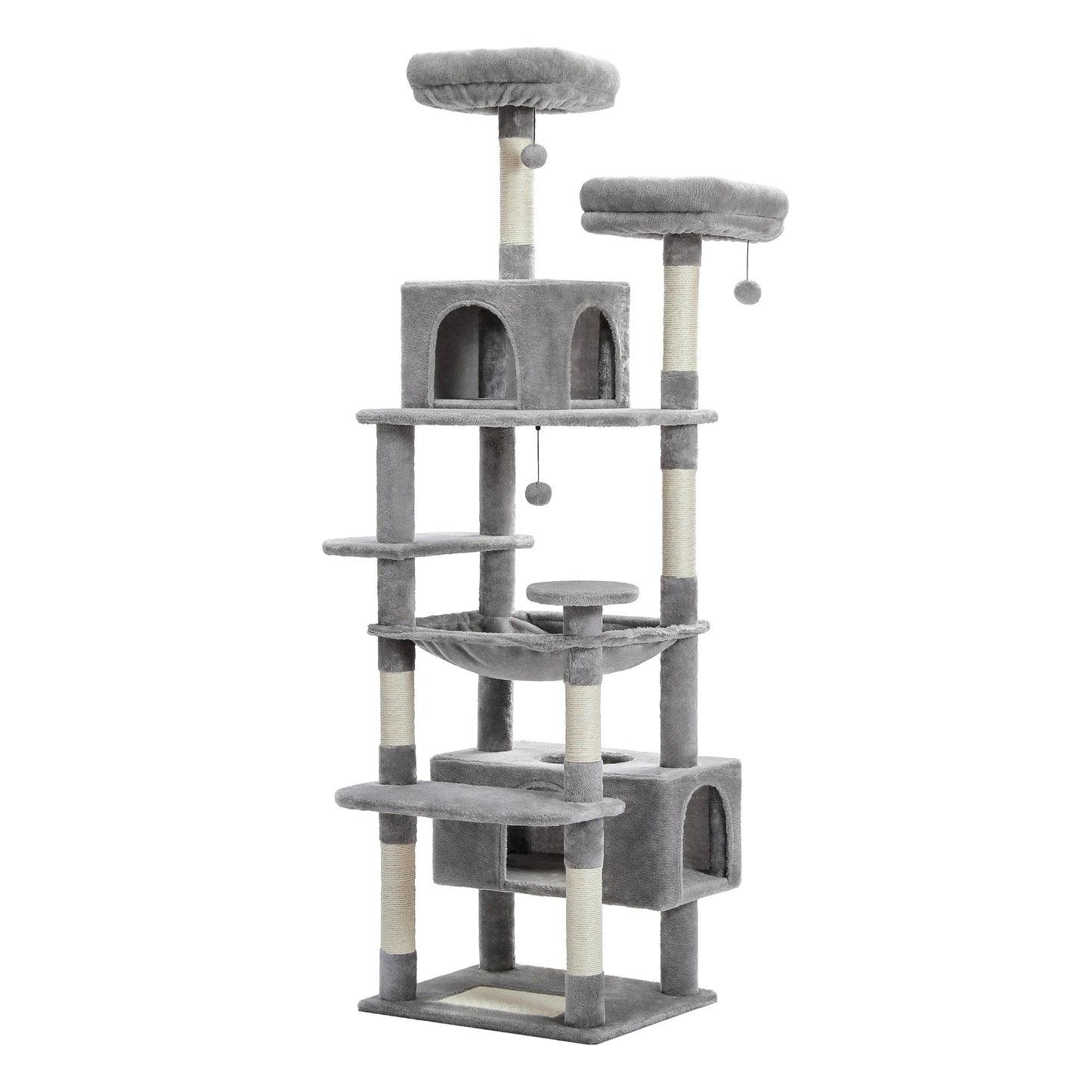 Multi-Level Cat Tree, Scratching Posts, Perches, Caves
