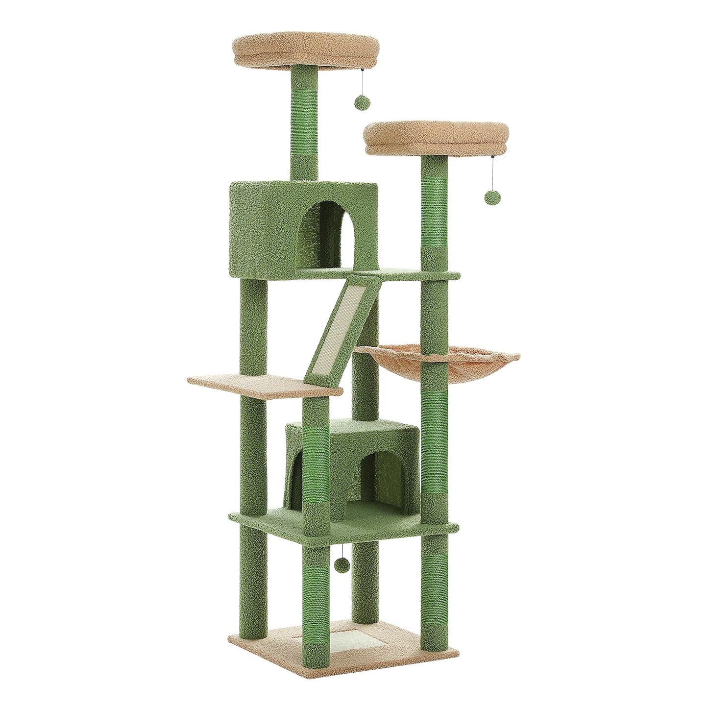 Multi-Level Cat Tree, Scratching Posts, Perches, Caves