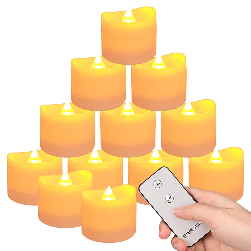 Flameless LED Battery Operated Flickering Candles