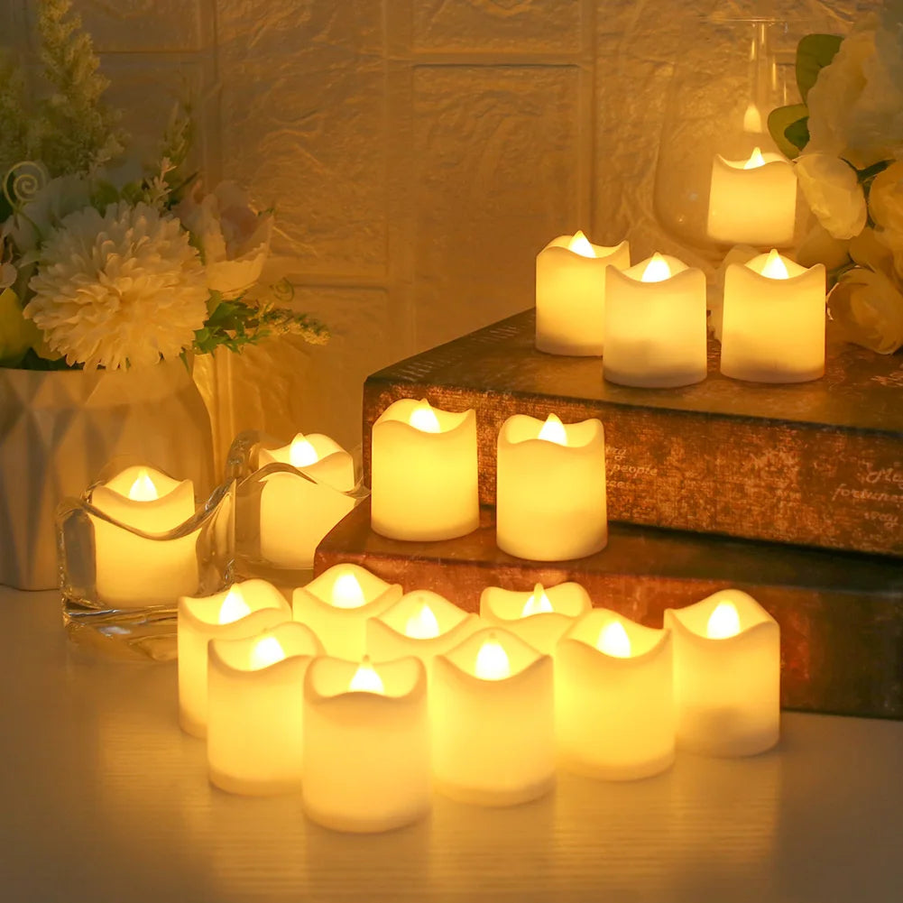 Flameless LED Battery Operated Flickering Candles