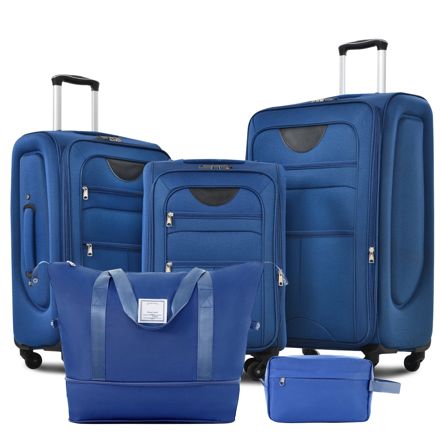 Expandable Softside Luggage 5 Piece Set