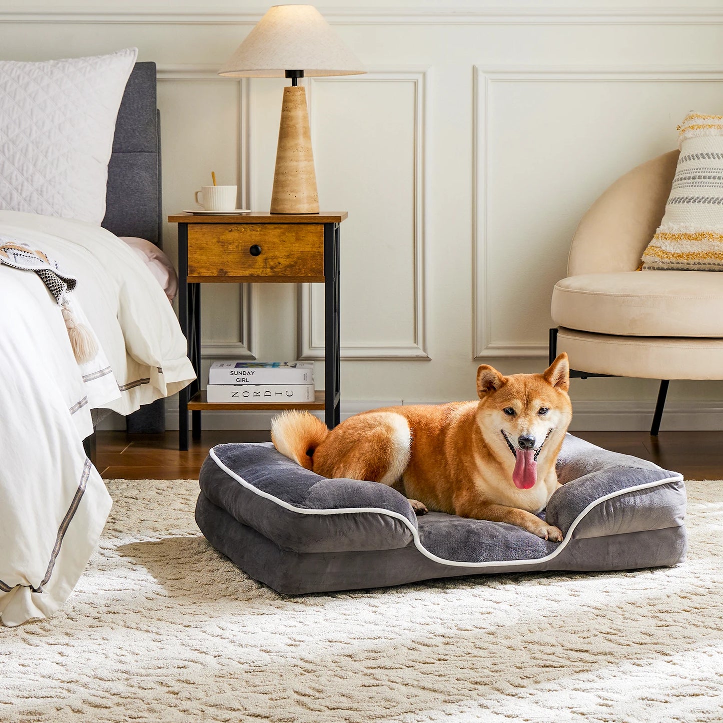 Orthopedic Dog Bed Memory Foam Pet Bed