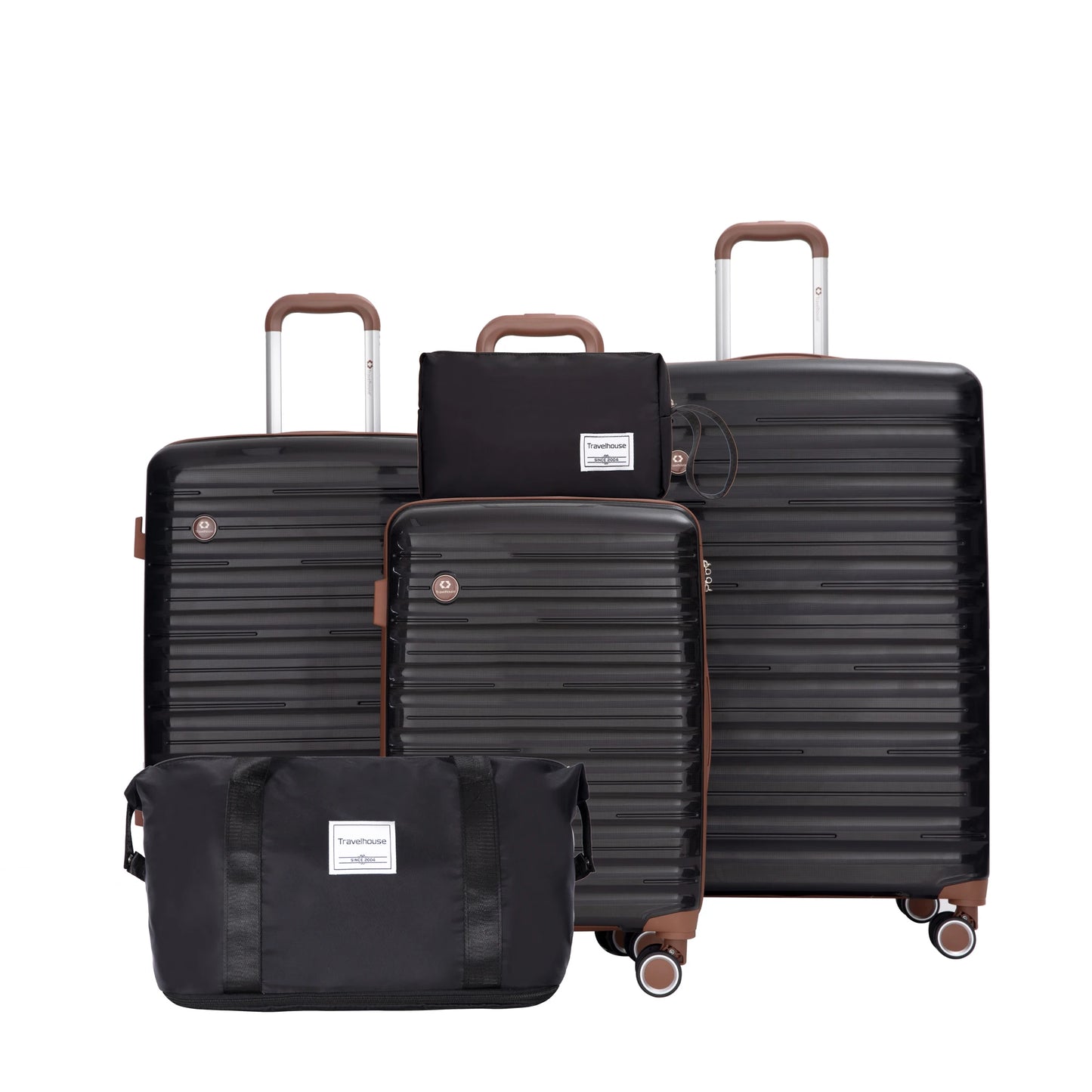 Luggage Set, Double Spinner Wheels, TSA Lock