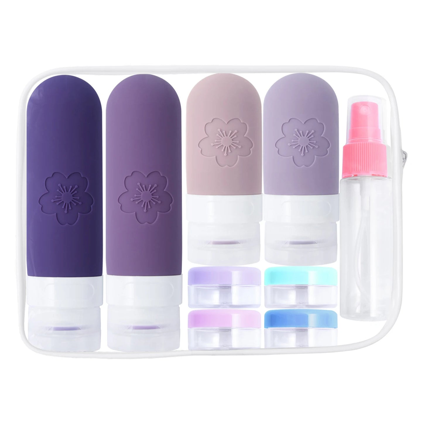 Refillable Travel Size Bottle Set