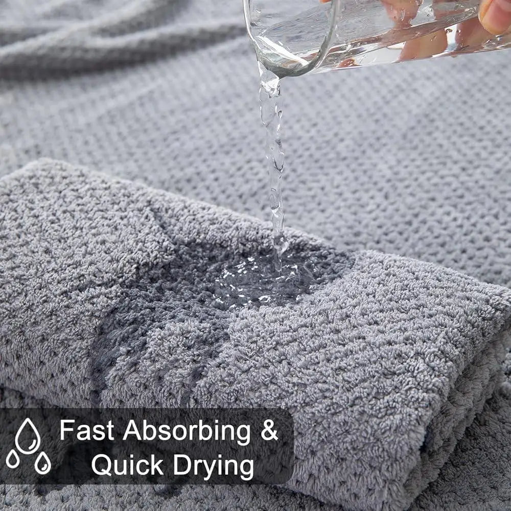 Oversized Luxury Microfiber Bath Towels