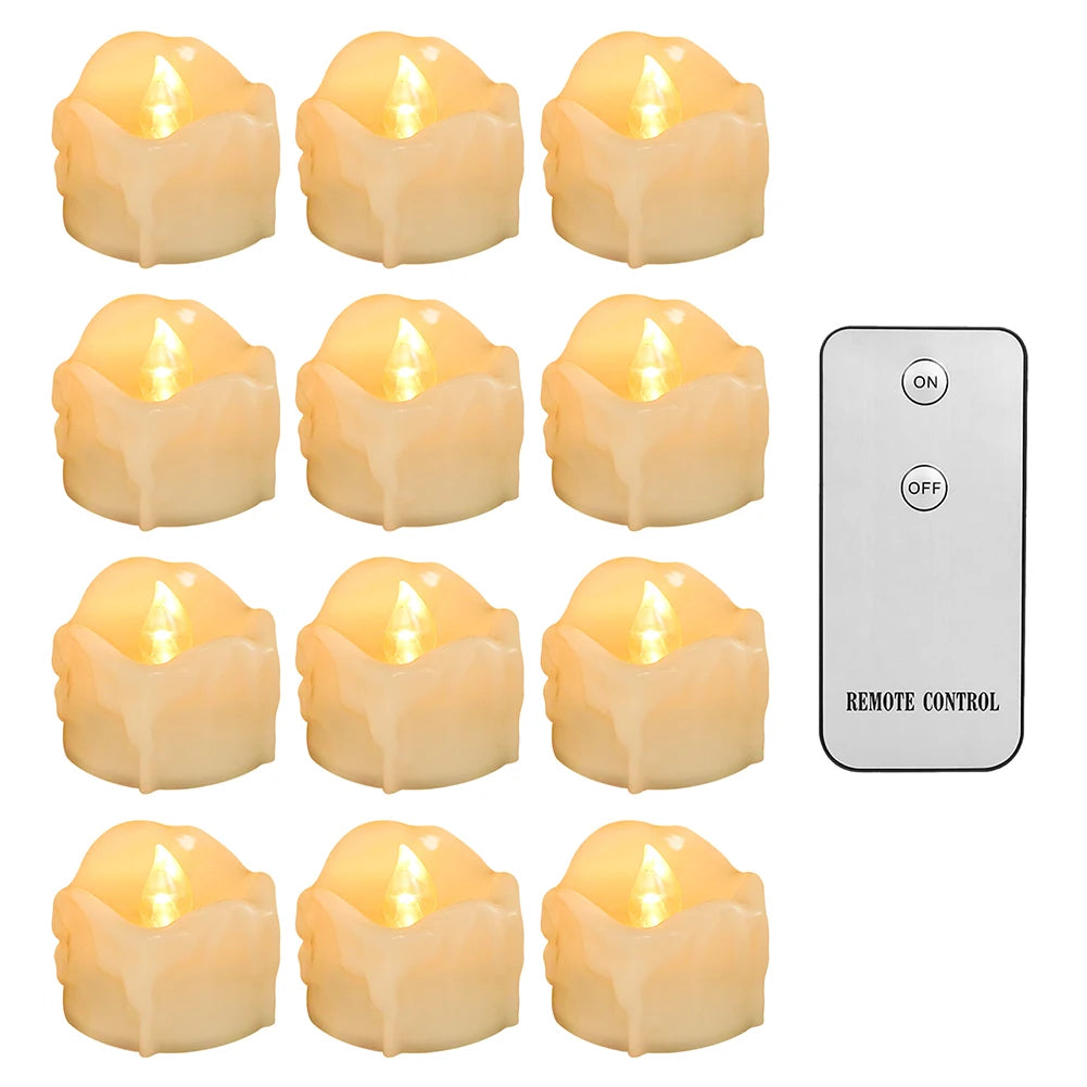 Flameless LED Battery Operated Flickering Candles