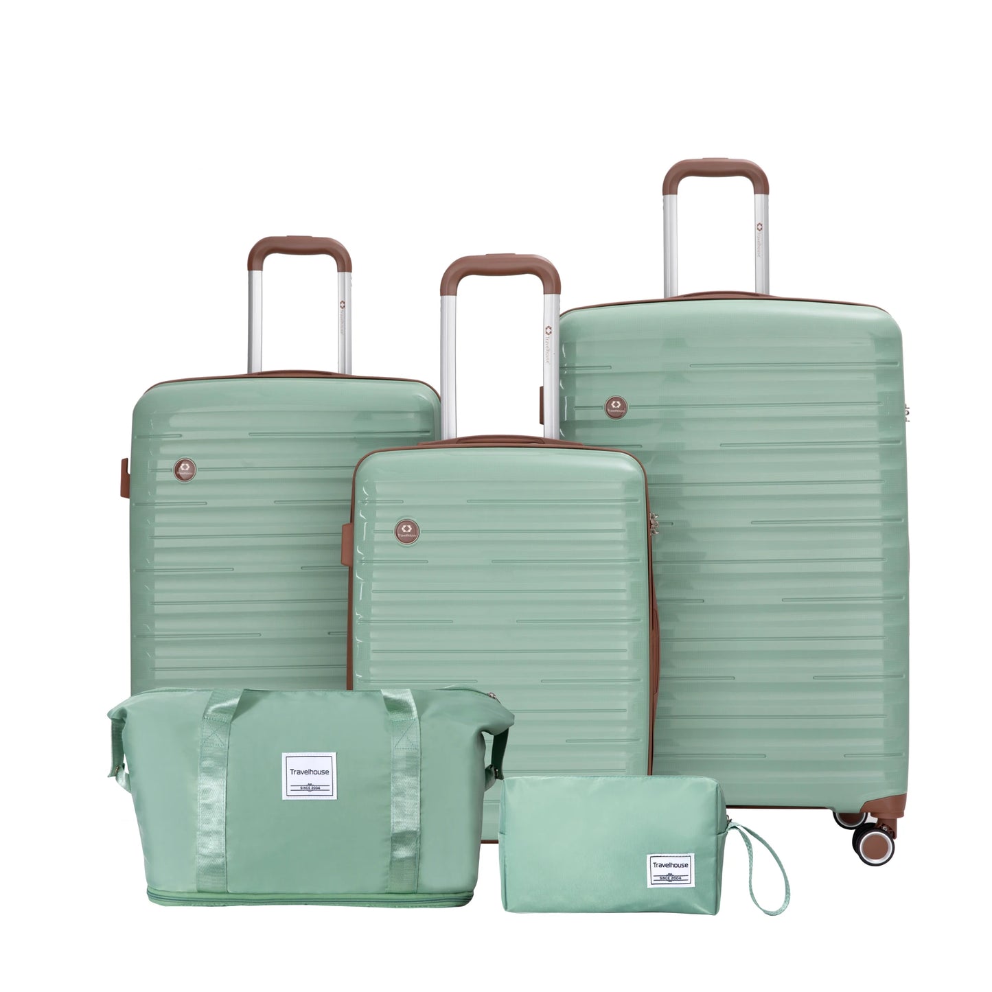 Luggage Set, Double Spinner Wheels, TSA Lock