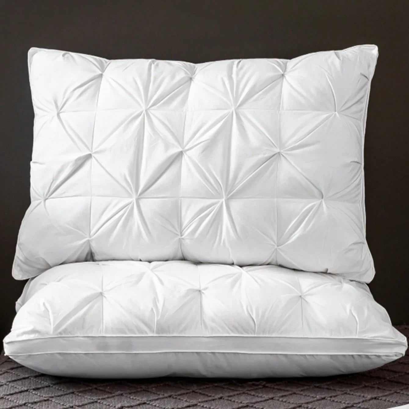 1pc Solid Color Twisted Flower Craft Pillow