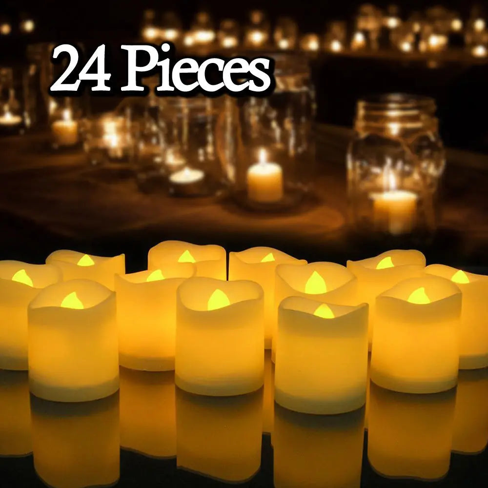 Flameless LED Battery Operated Flickering Candles