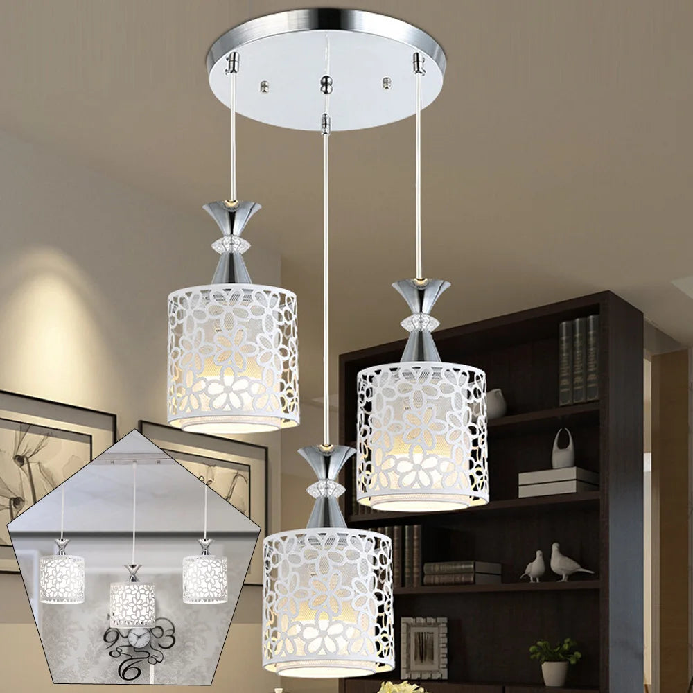 Three Pendant LED Ceiling Chandelier