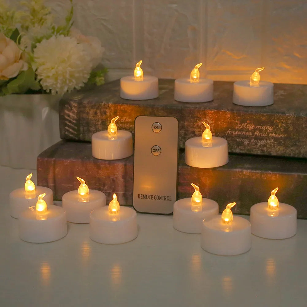 Flameless LED Battery Operated Flickering Candles