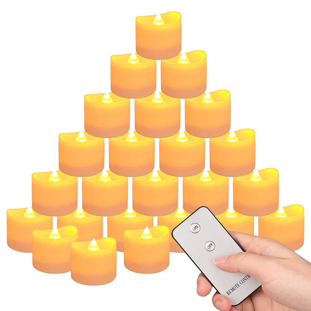 Flameless LED Battery Operated Flickering Candles