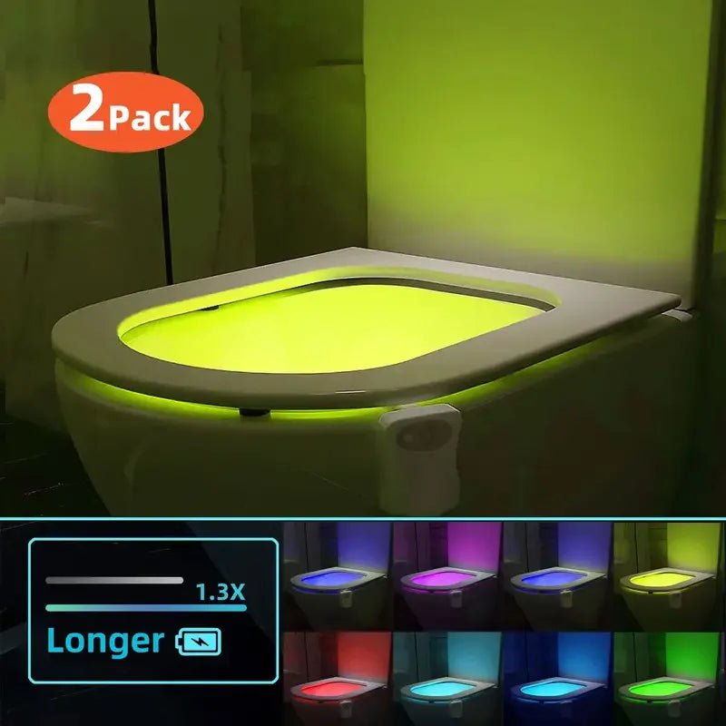 16 Color Changing Toilet Bowl Light
