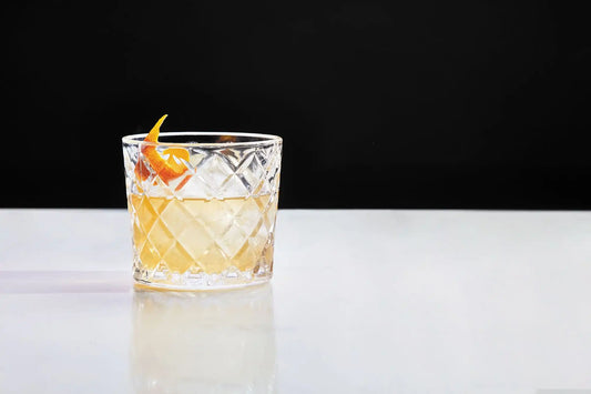 Diamond Cut Old Fashioned Glasses