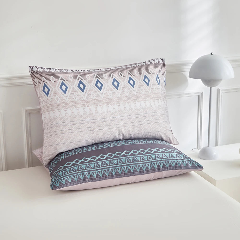 Bohemian Tribal Print Quilt Set