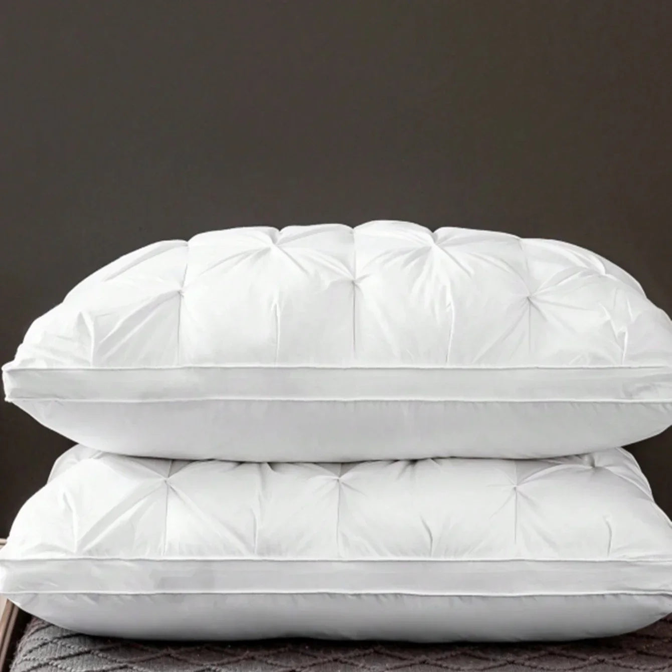 1pc Solid Color Twisted Flower Craft Pillow