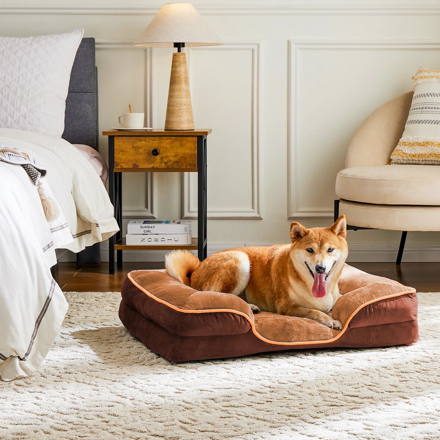 Orthopedic Dog Bed Memory Foam Pet Bed