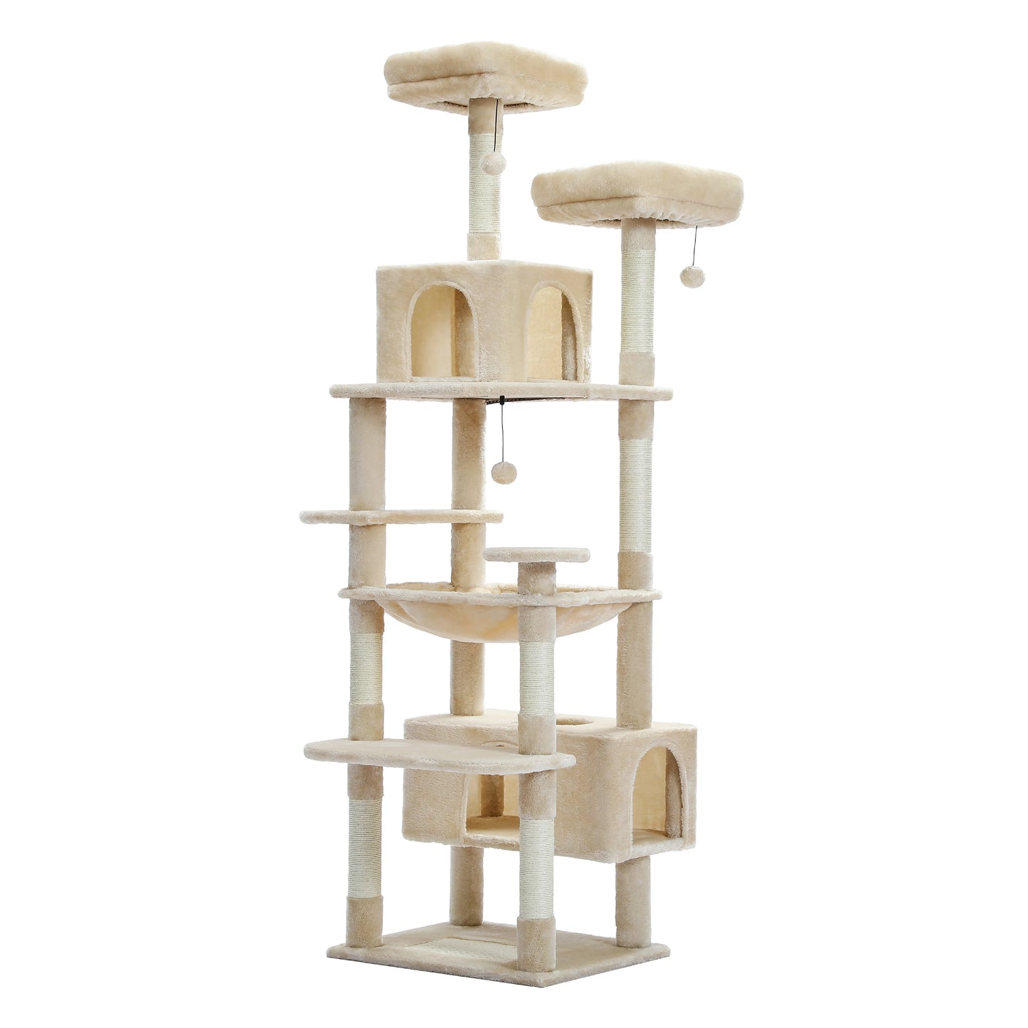 Multi-Level Cat Tree, Scratching Posts, Perches, Caves