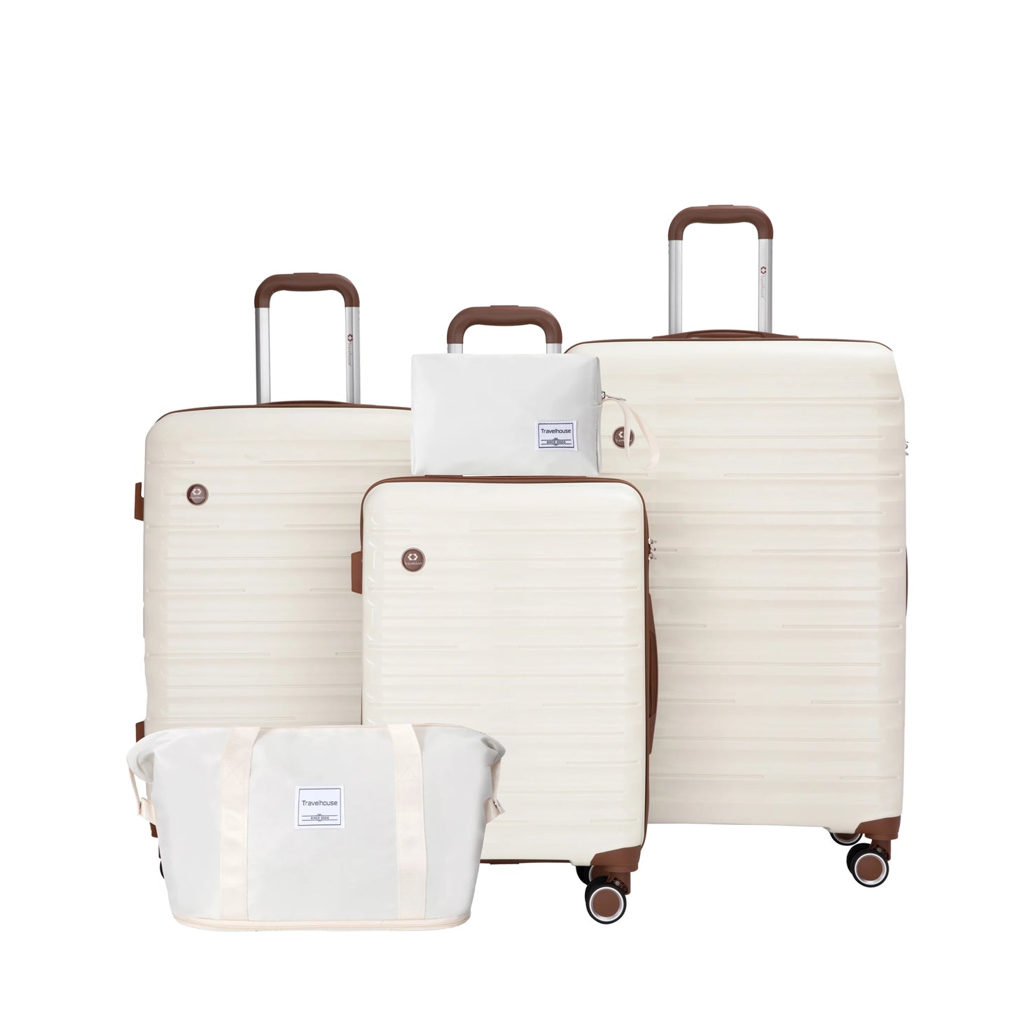 Luggage Set, Double Spinner Wheels, TSA Lock