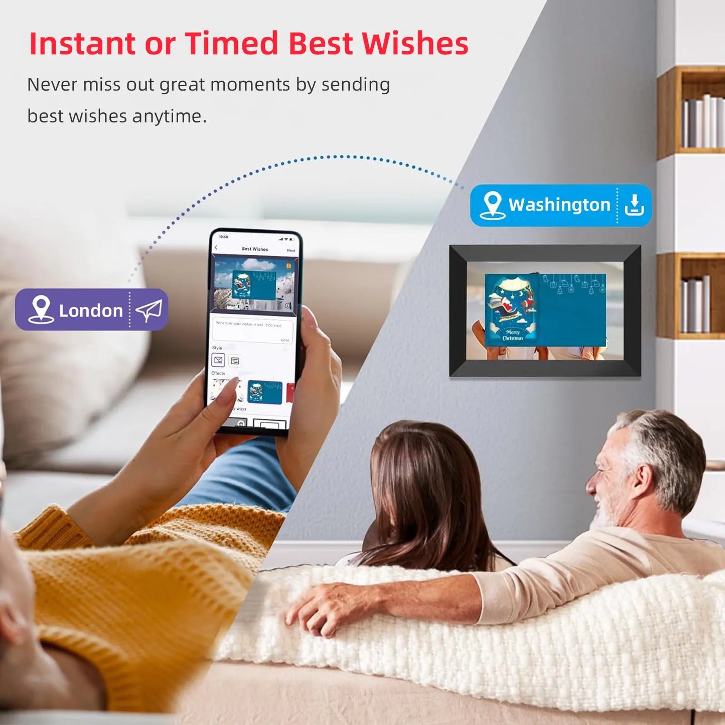 10.1” WiFi Digital Photo Frame