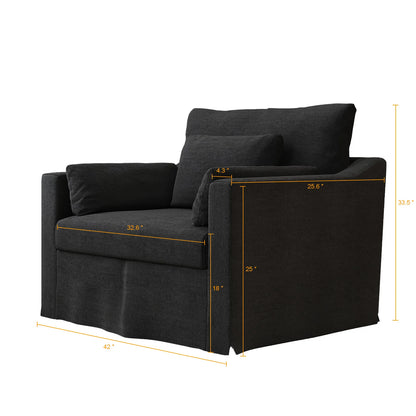 Luxury Living Room Sofa with Washable Slipcover