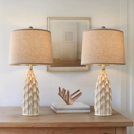 Fine Ceramic Table Lamps with Shades