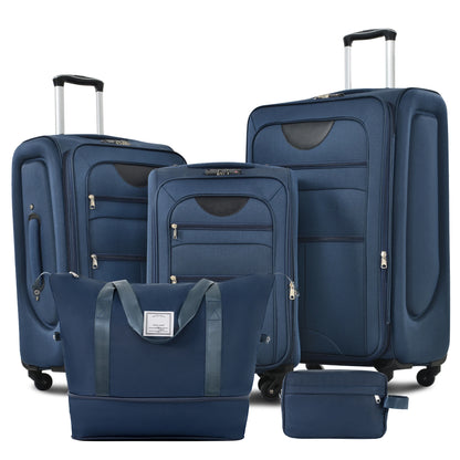 Expandable Softside Luggage 5 Piece Set