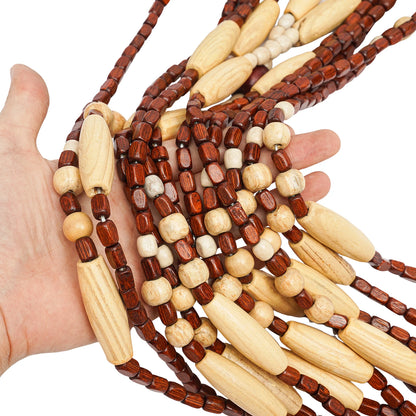 Natural Wooden Doorway Beaded Curtain