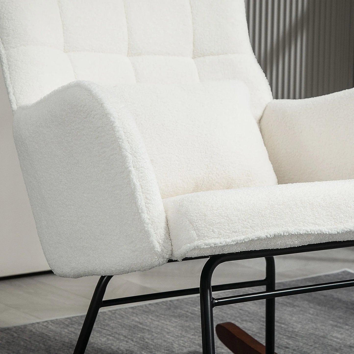 Boucle Rocking Chair