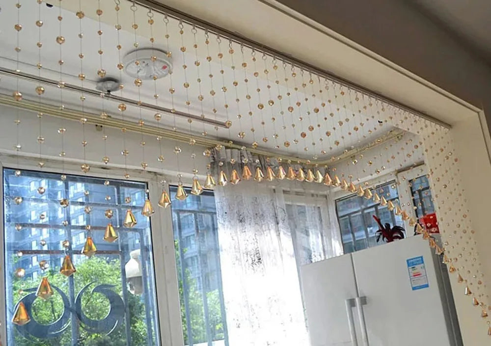 Indoor Fashion Crystal Glass Bead Curtain