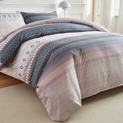 Bohemian Tribal Print Quilt Set