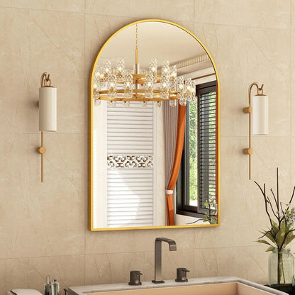 Arched Bathroom Wall Mirror