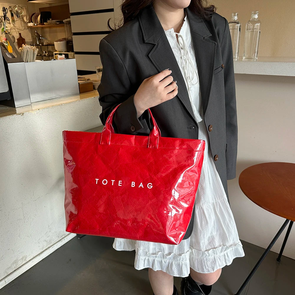 Vintage Large Capacity Fashion Tote Bag