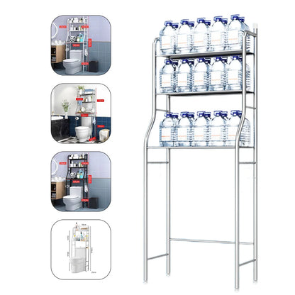 Metal Over Toilet Organizer Rack