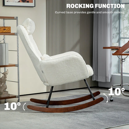 Boucle Rocking Chair
