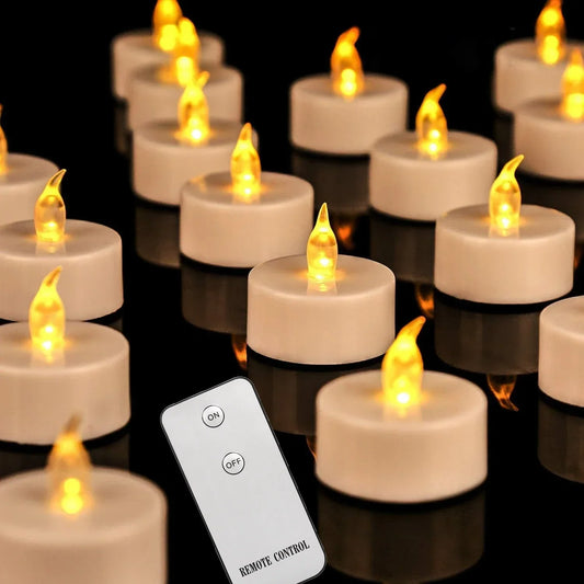 LED Battery Powered Tea Light Candles