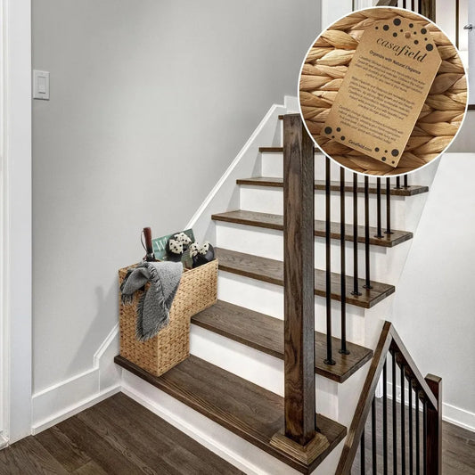 Stair Step Basket with Handles
